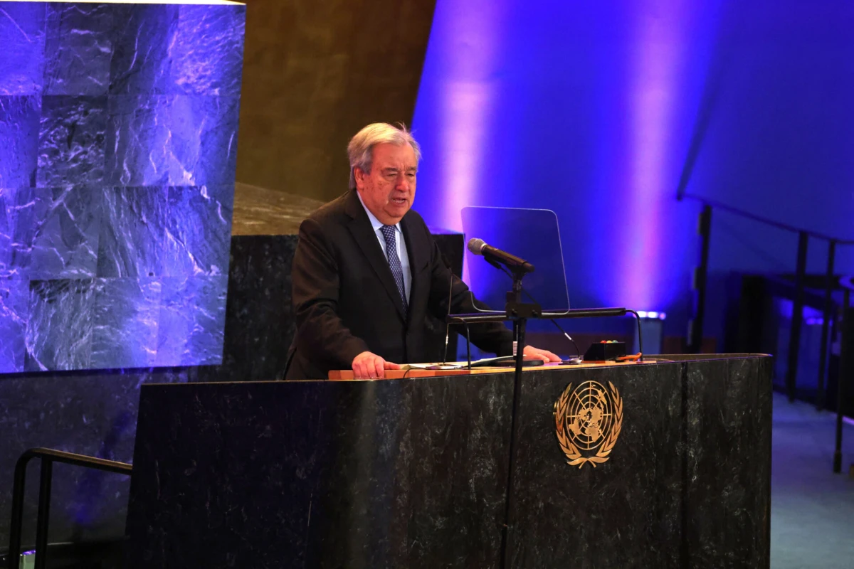 O secretário-geral das Nações Unidas, António Guterres