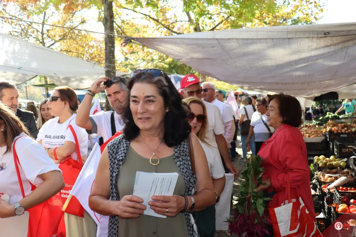 Armandina Saleiro, candidata do PS à Câmara Municipal de Barcelos