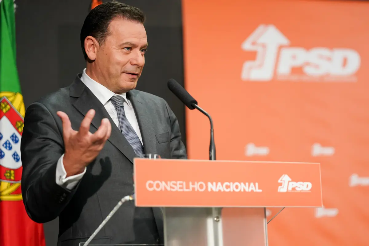 O presidente do Partido Social Democrata (PSD), Luís Montenegro