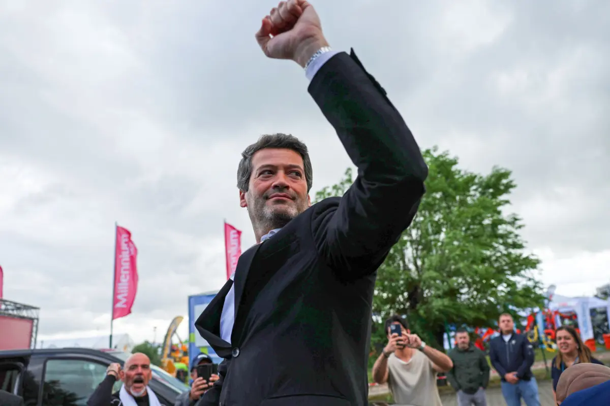 O líder do Chega André Ventura