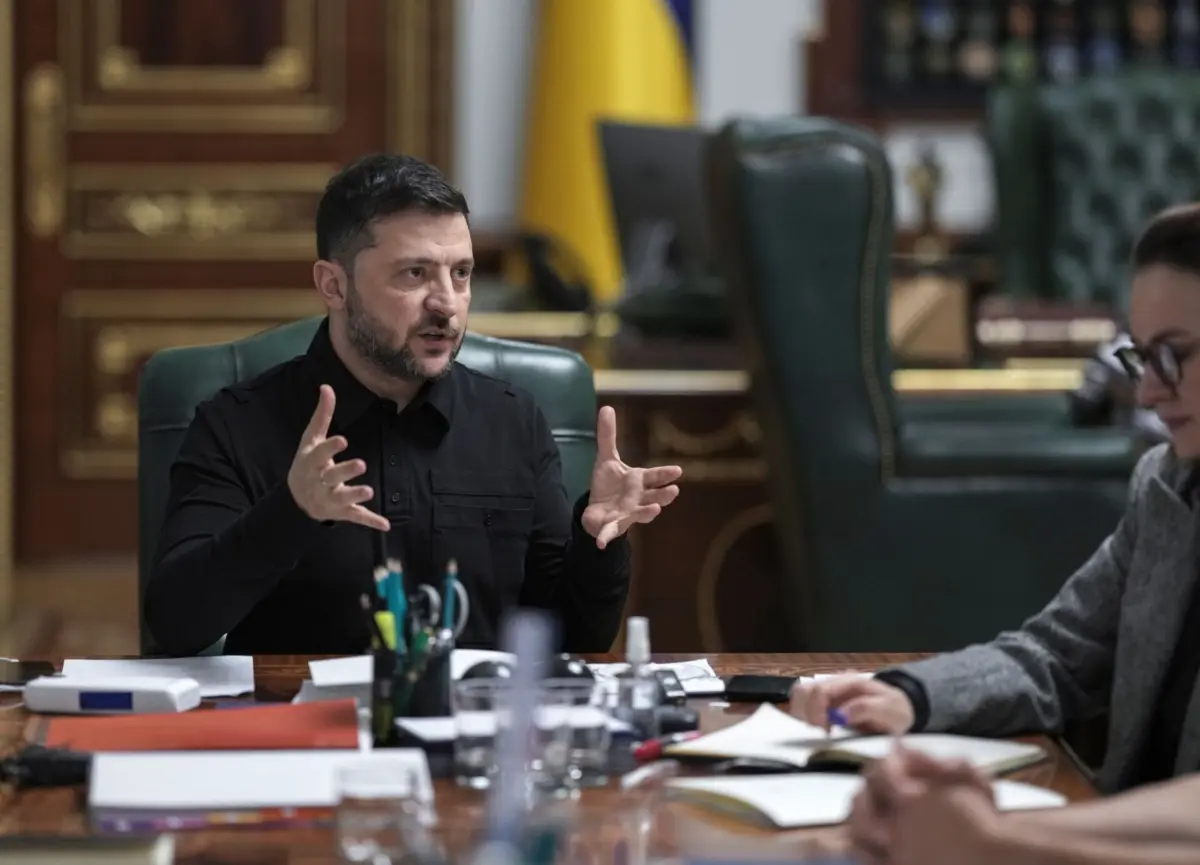 Presidente ucraniano, Volodymyr Zelensky