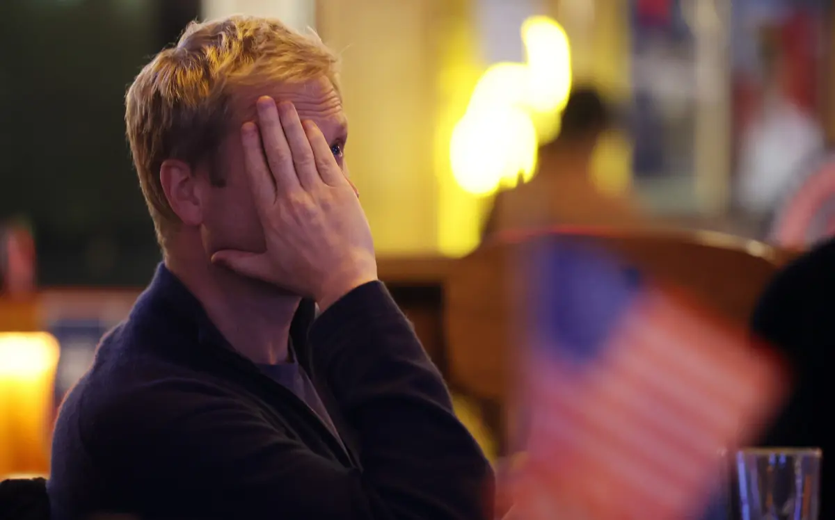 Imagem de contexto do artigo Desilusão profunda e festejos eufóricos: a vitória de Trump em imagens