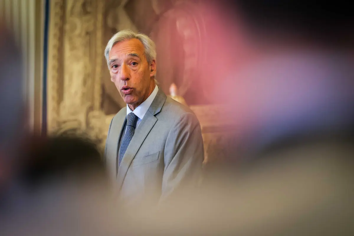 O ministro dos Negócios Estrangeiros, João Gomes Cravinho