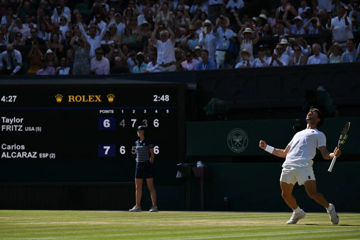 Alcaraz derrotou Fritz
