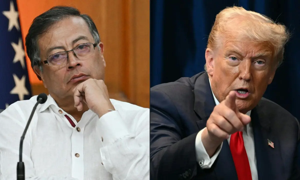 Trump diz que Gustavo Petro ligou para explicar a situação das drogas e "outras divergências"