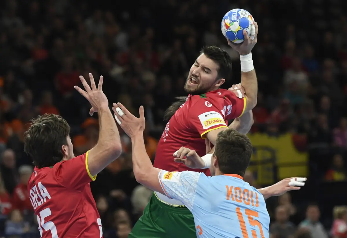 Imagem de contexto do artigo Portugal empata com Países Baixos em andebol e aguarda por resultado da Eslovénia
