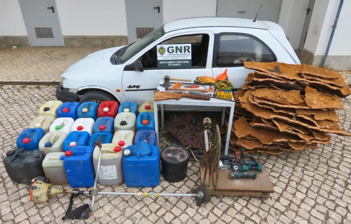 GNR exibiu os bens aprendidos