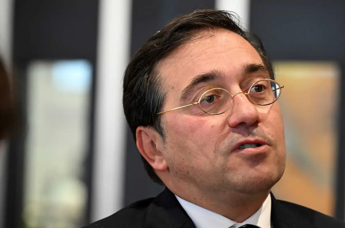 O ministro das Relações Exteriores espanhol, José Manuel Albares