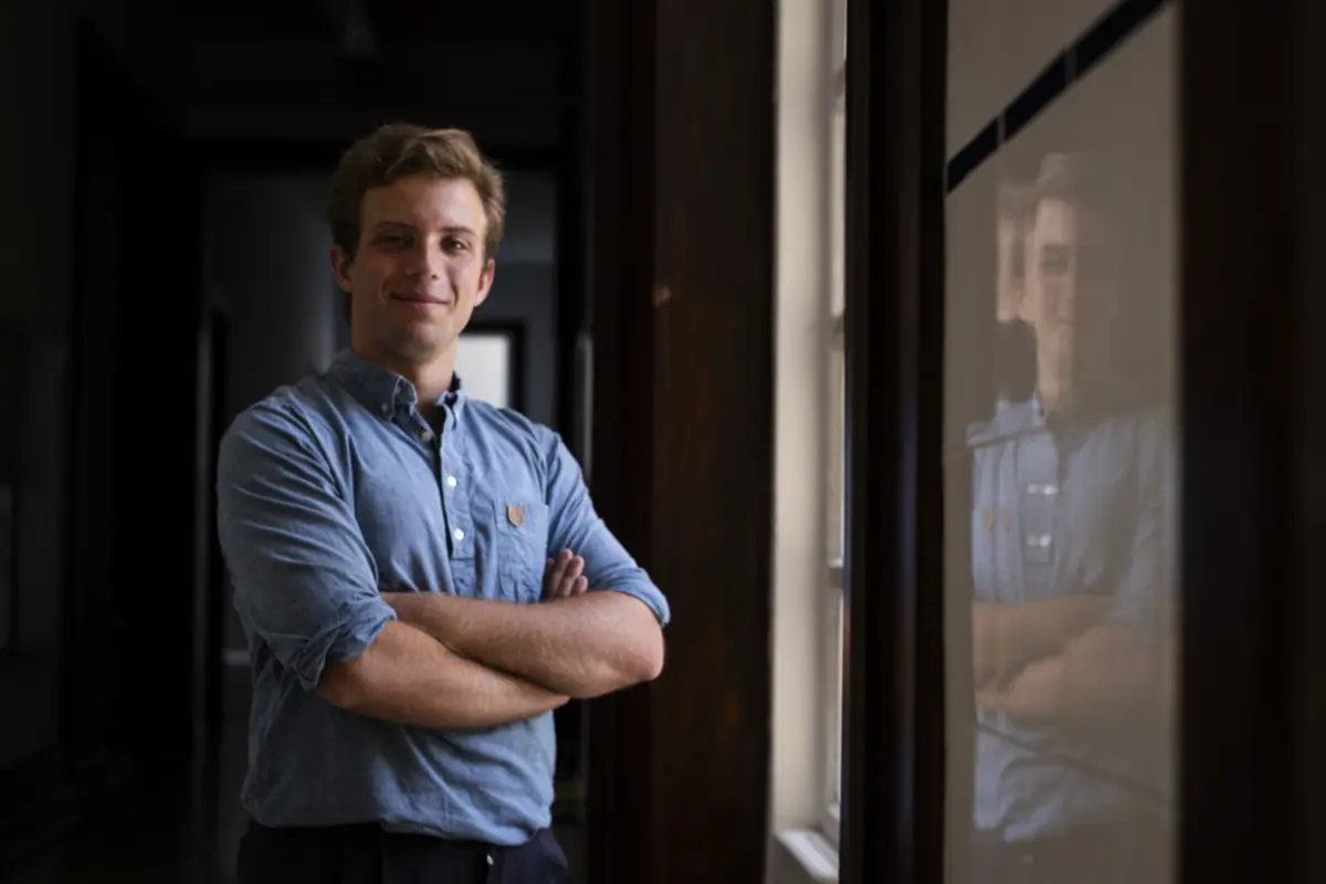 Candidato do Volt à Câmara do Porto, Guilherme Alexandre Jorge, quer criar incentivos ao uso dos transportes públicos