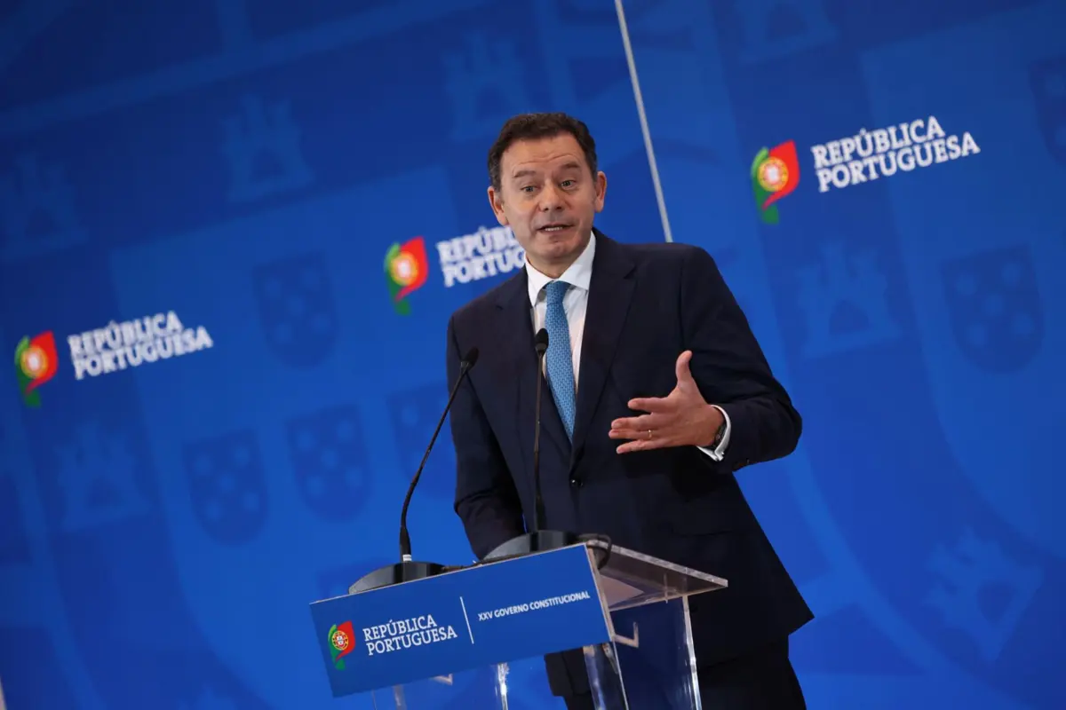 O primeiro-ministro Luís Montenegro