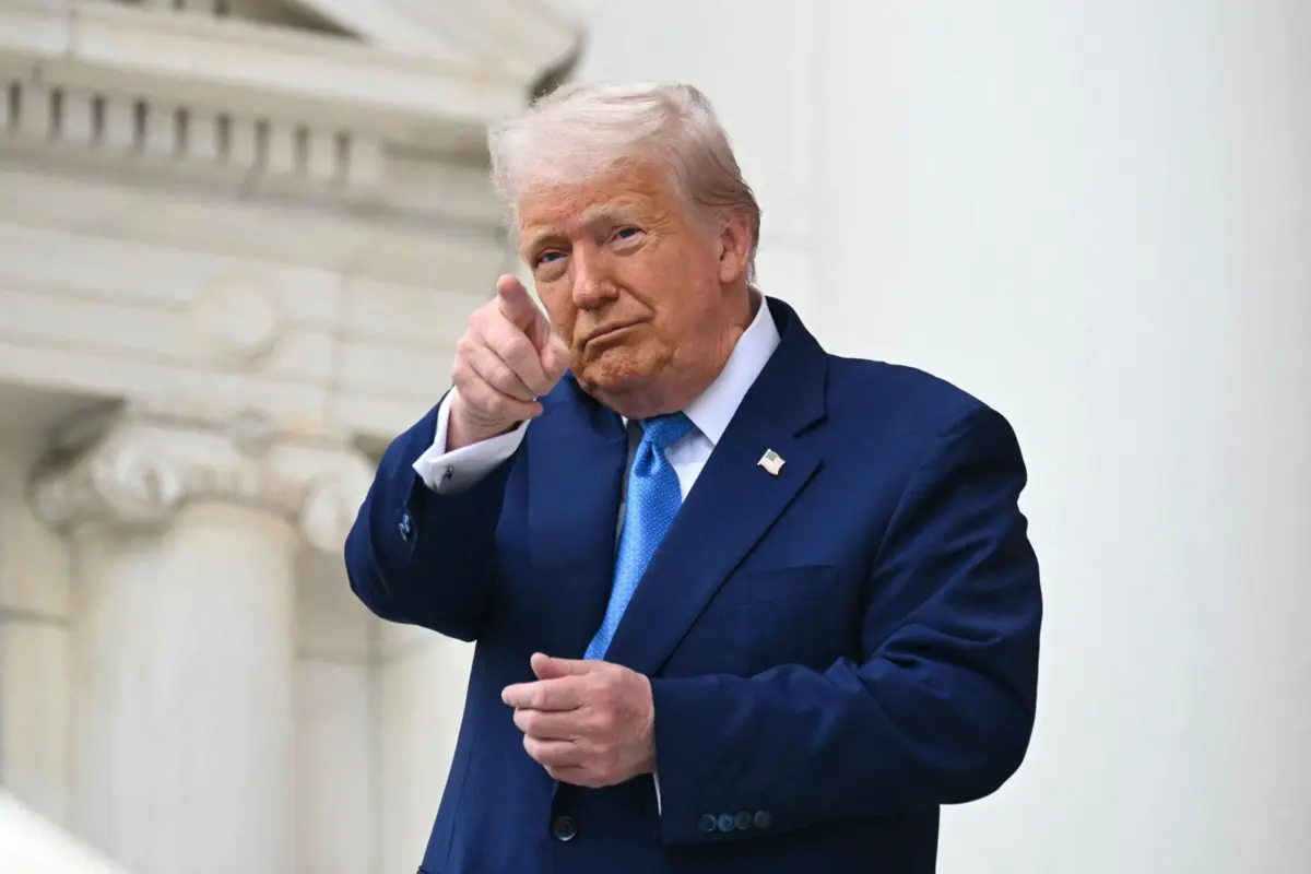 O presidente norte-americano, Donald Trump