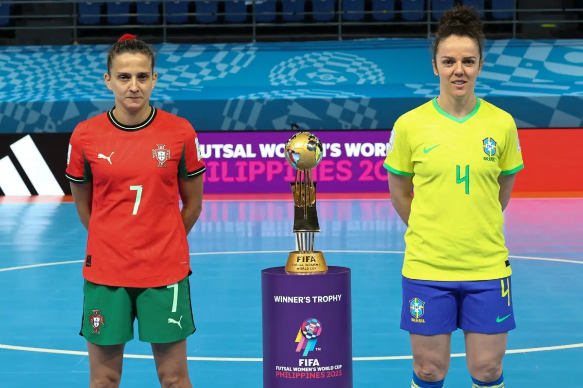 Portugal e Brasil defrontam-se na final do Mundial de Futsal Feminino