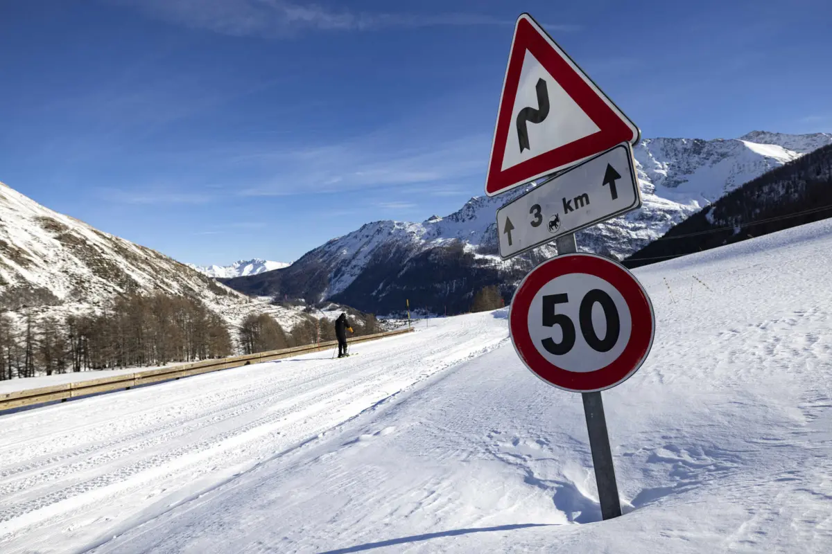 O grupo saiu de Zermatt no sábado