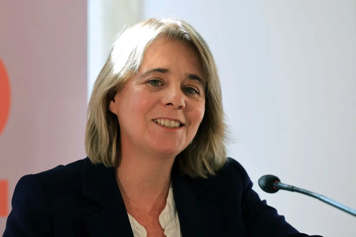 A candidata presidencial Catarina Martins