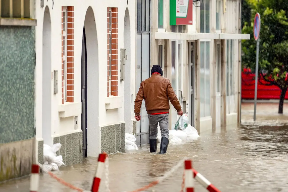 A precipitação atingiu em janeiro um total de 233,4 mm