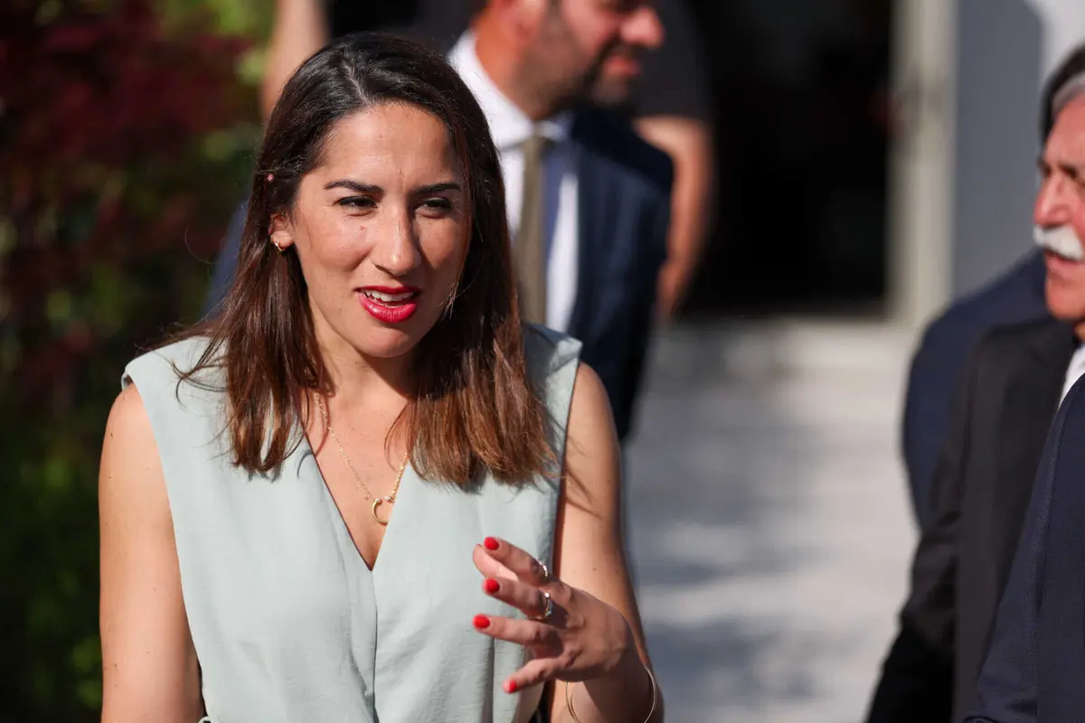 A ministra da Habitação Marina Gonçalves