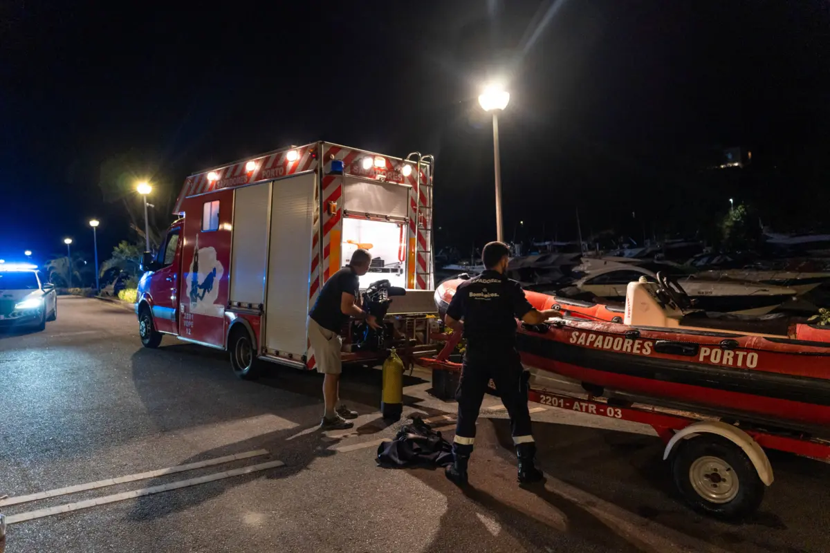 O 112 recebeu o alerta pelas 21 horas