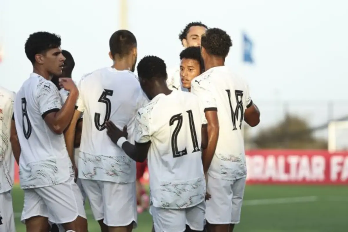 Portugueses festejam um dos 11 golos marcados a Gibraltar