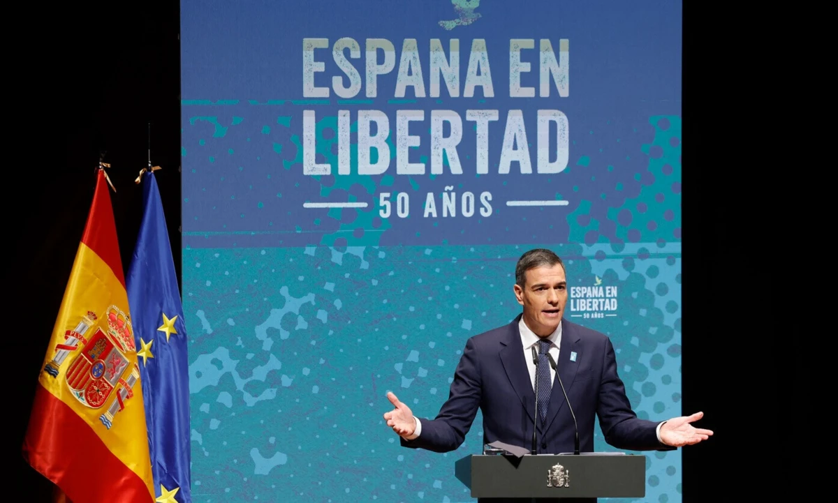 O presidente do Governo espanhol, Pedro Sánchez, apresentou o programa no Museu Nacional Reina Sofía