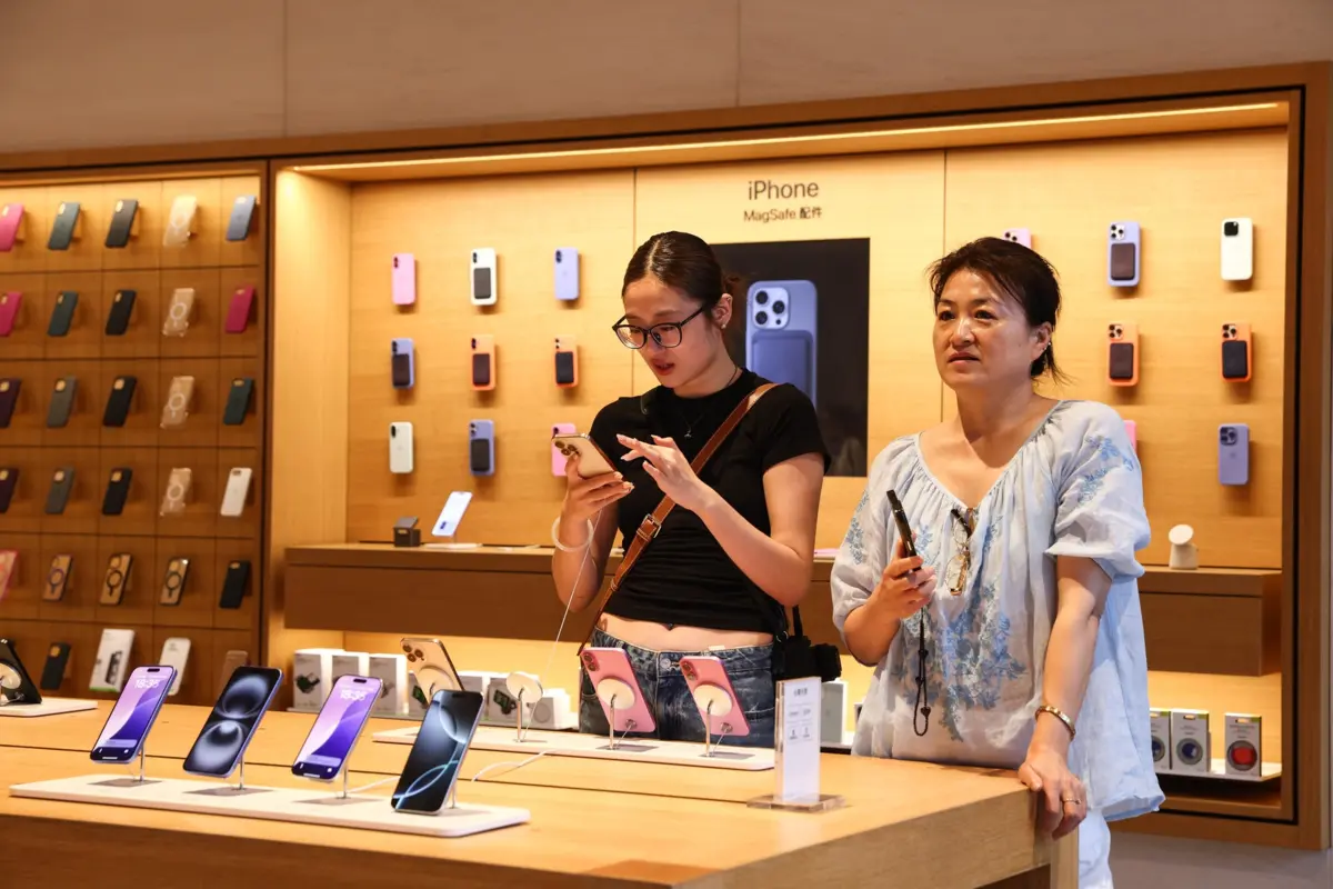 Quota de mercado da Apple caiu nos últimos anos na China devido à concorrência de marcas locais em ascensão