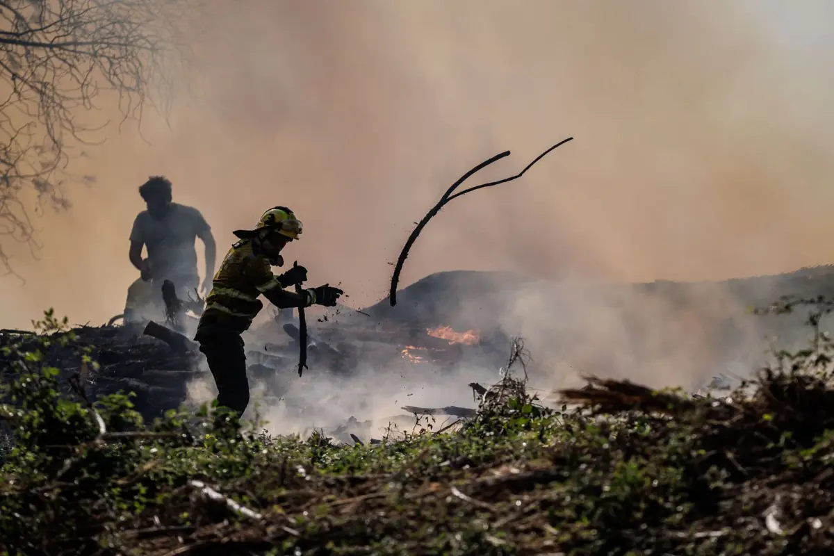 Incêndio em Ponta da Barca deflagrou no sábado à noite