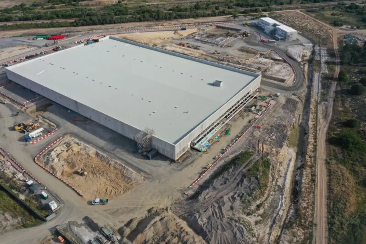 Zona onde está a ser construído o centro de dados da empresa Start Campus