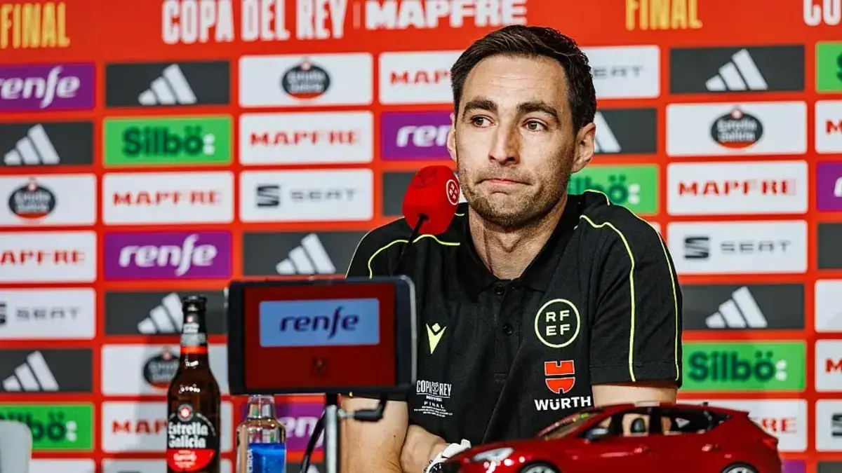 Burgos Bengoetxea será o árbitro da final da Taça do Rei de Espanha