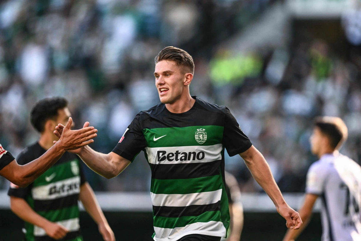 Gyokeres marcou dois golos na vitória do Sporting e despediu-se em grande da Liga