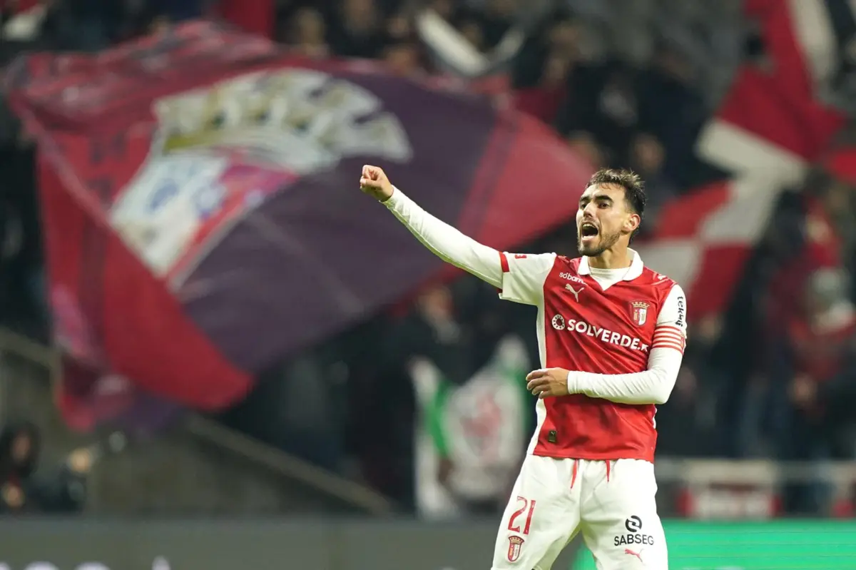 Ricardo Horta quer manter vitórias do Braga