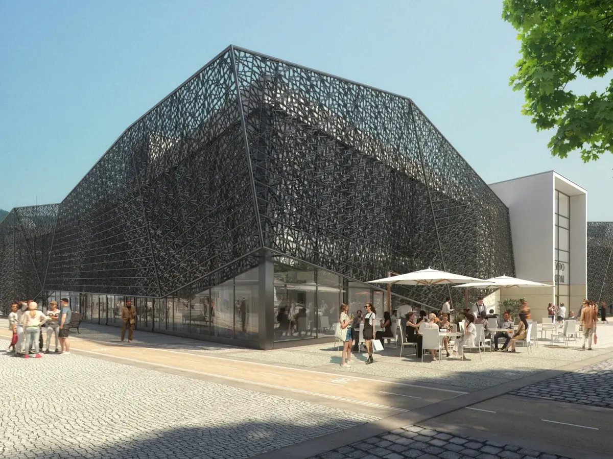 Mercado vai ser construir no espaço do antigo prédio Coutinho, demolido em 2022