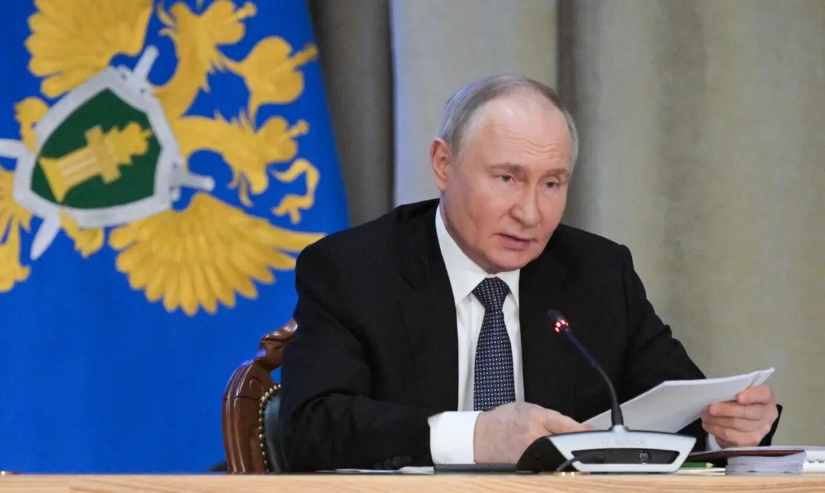 Vladimir Putin, presidente da Rússia