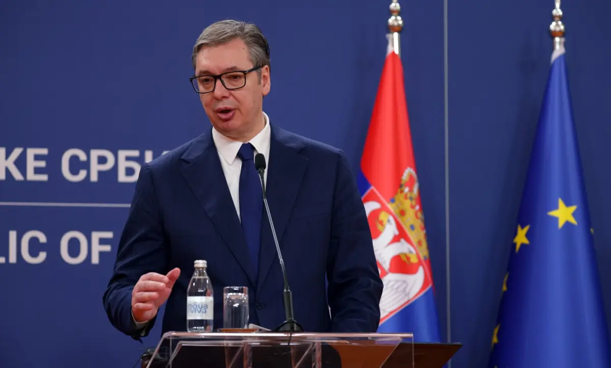 Aleksandar Vucic, presidente sérvio