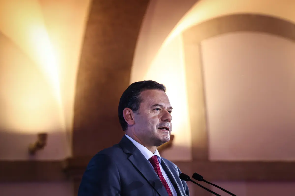 O primeiro-ministro Luís Montenegro