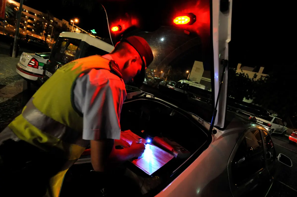 A GNR levantou 278 autos de contraordenação, dos quais 233 por condução sob influência de álcool