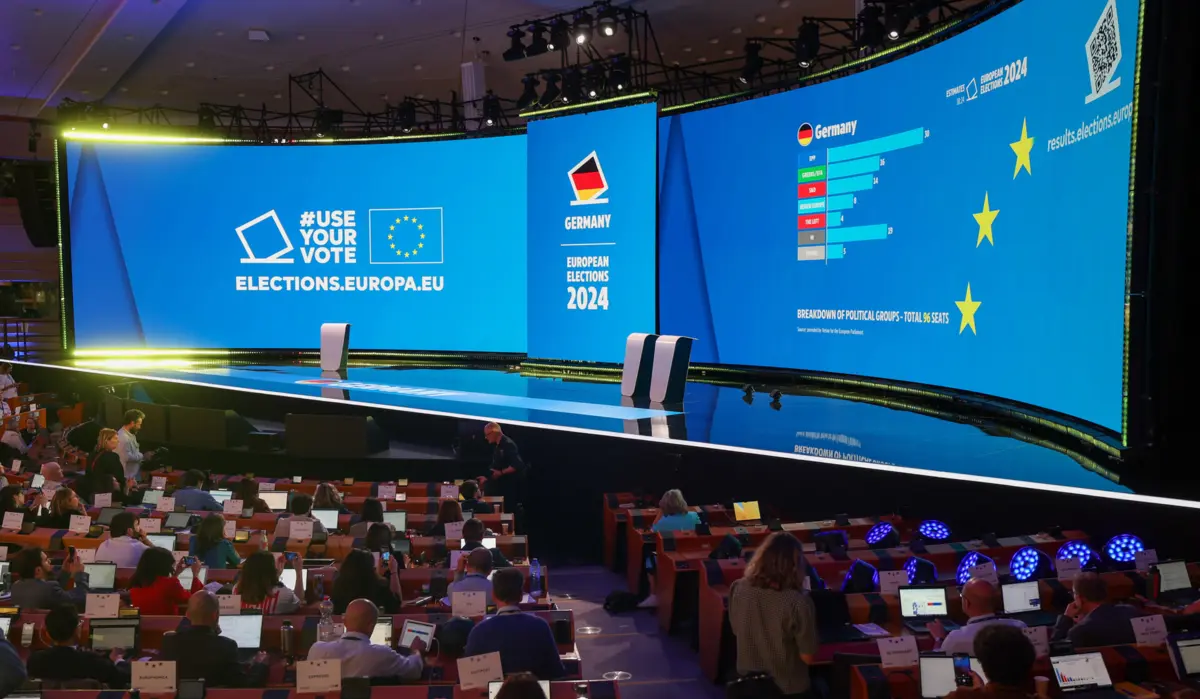 Megaprodução em Bruxelas para a divulgação de resultados com mais de mil jornalistas
