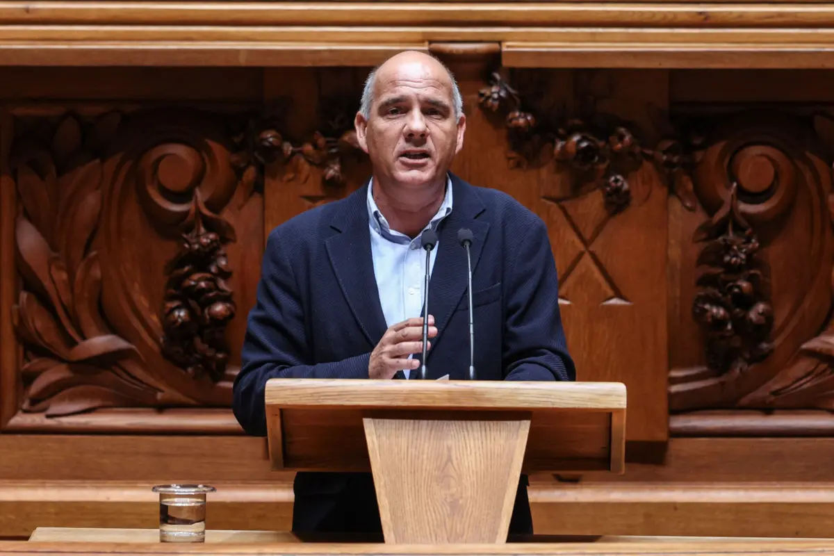 O secretário-geral do PCP Paulo Raimundo