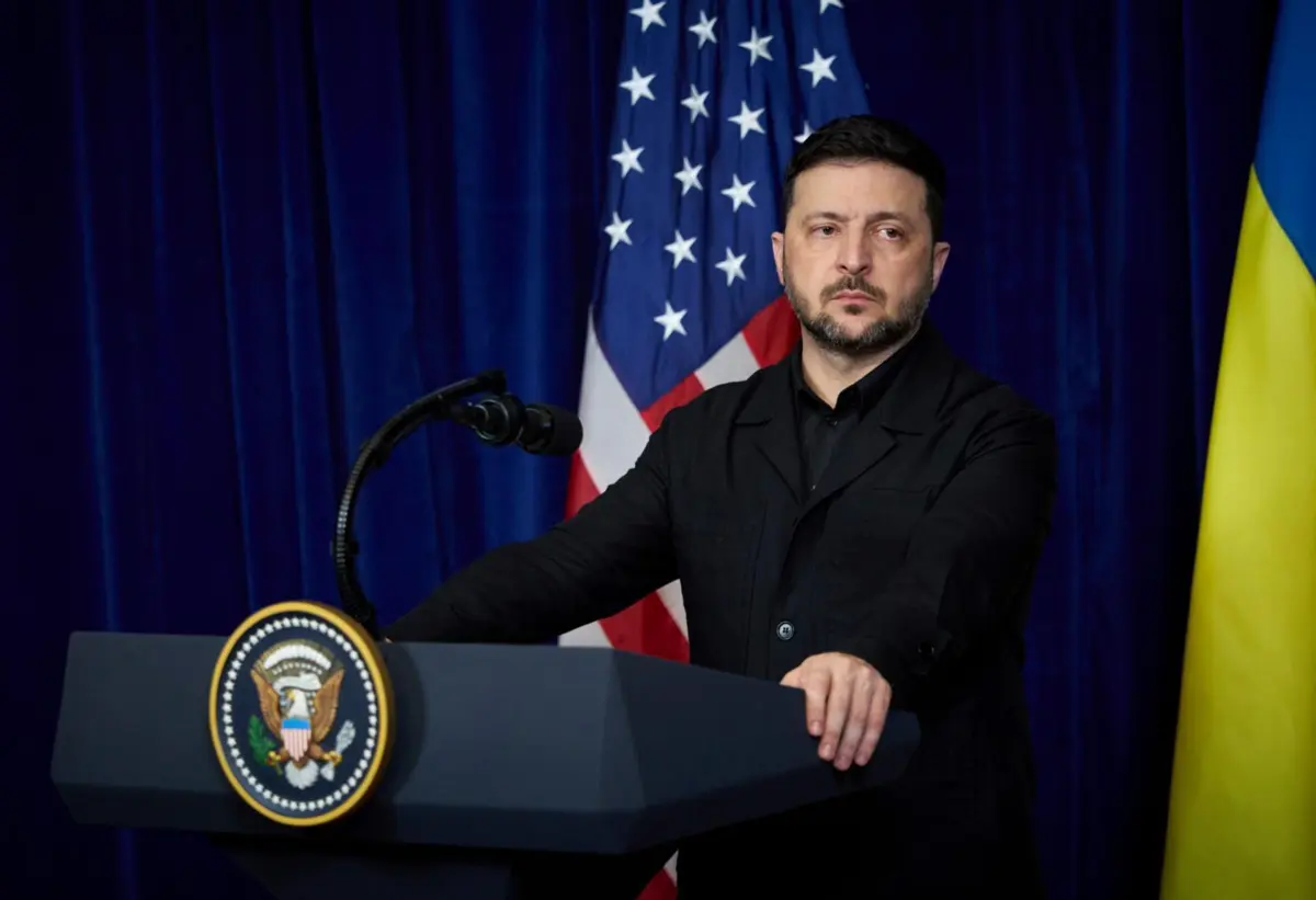 Volodymyr Zelensky, presidente da Ucrânia