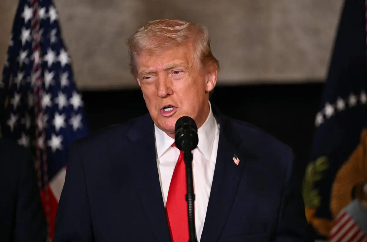 O presidente norte-americano Donald Trump