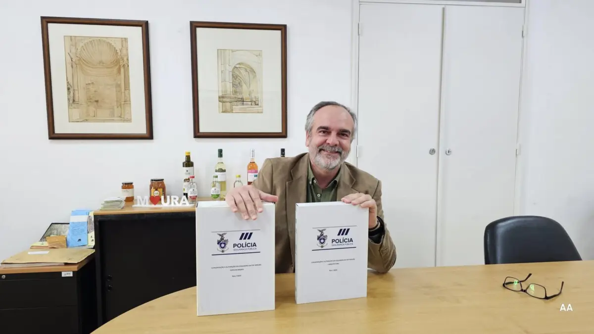 Presidente da Câmara de Moura, Álvaro Azedo