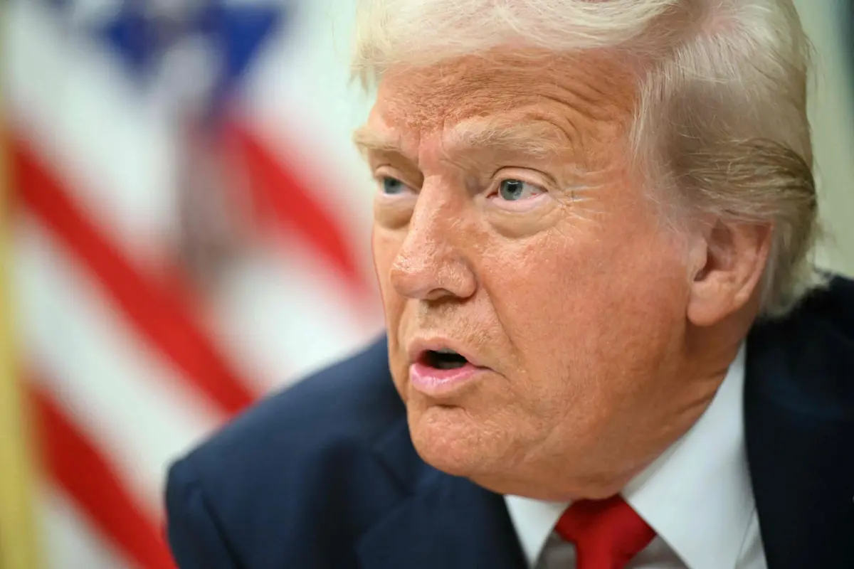 O presidente dos Estados Unidos Donald Trump