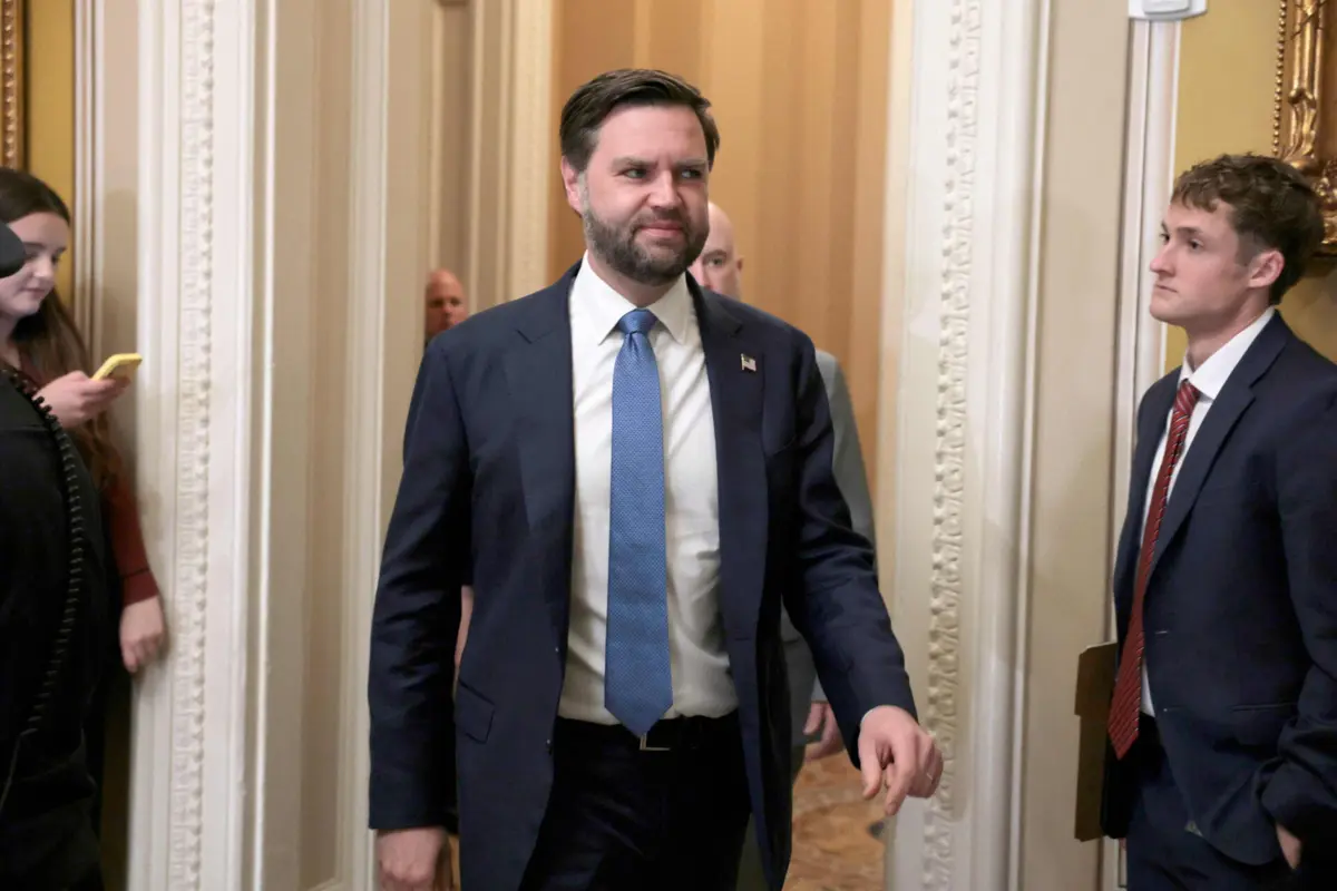 O vice-presidente norte-americano, JD Vance