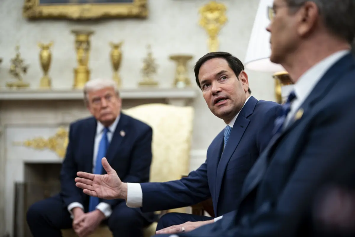 Marco Rubio defende a agenda da administração Trump de deportar imigrantes ilegais