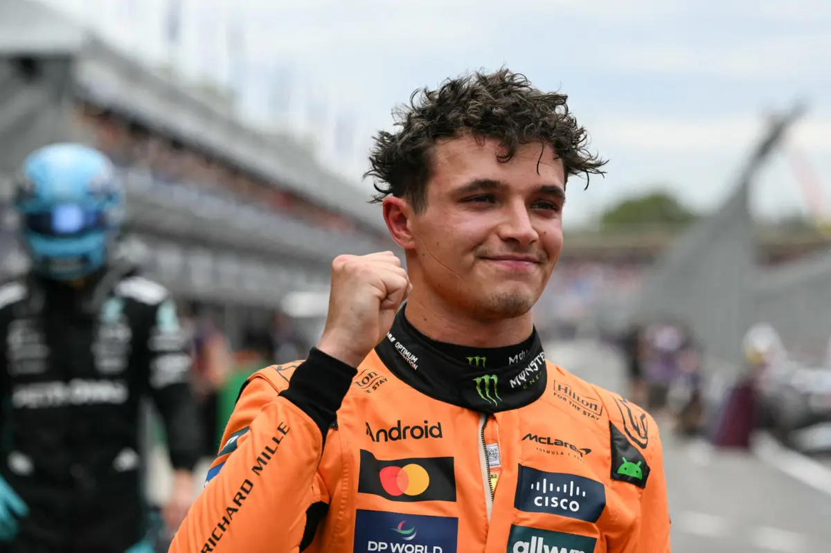 Imagem de contexto do artigo Lando Norris conquista primeira pole position da temporada de Fórmula 1