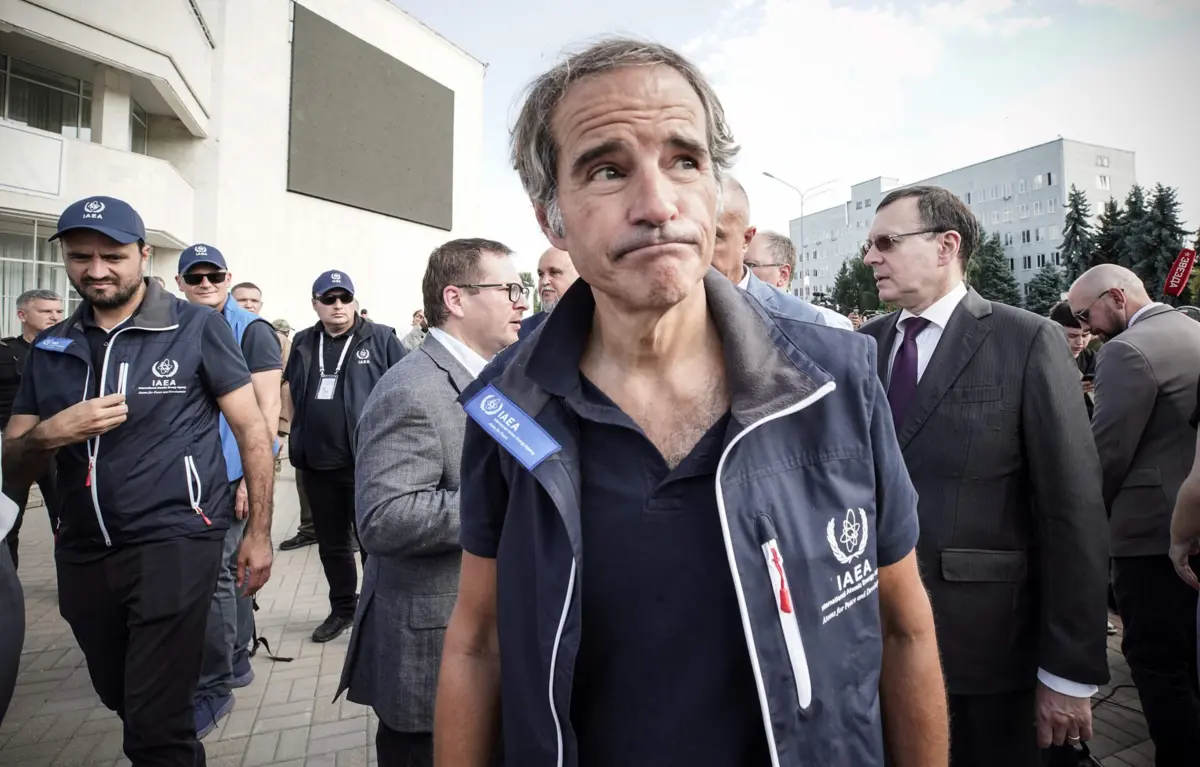 Grossi afirmou que o reator está muito exposto a um possível ataque