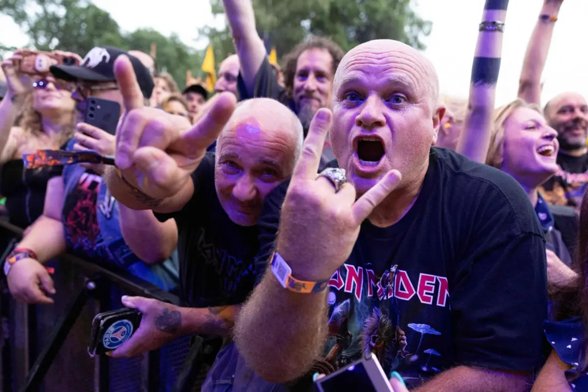 Fãs da banda britânica