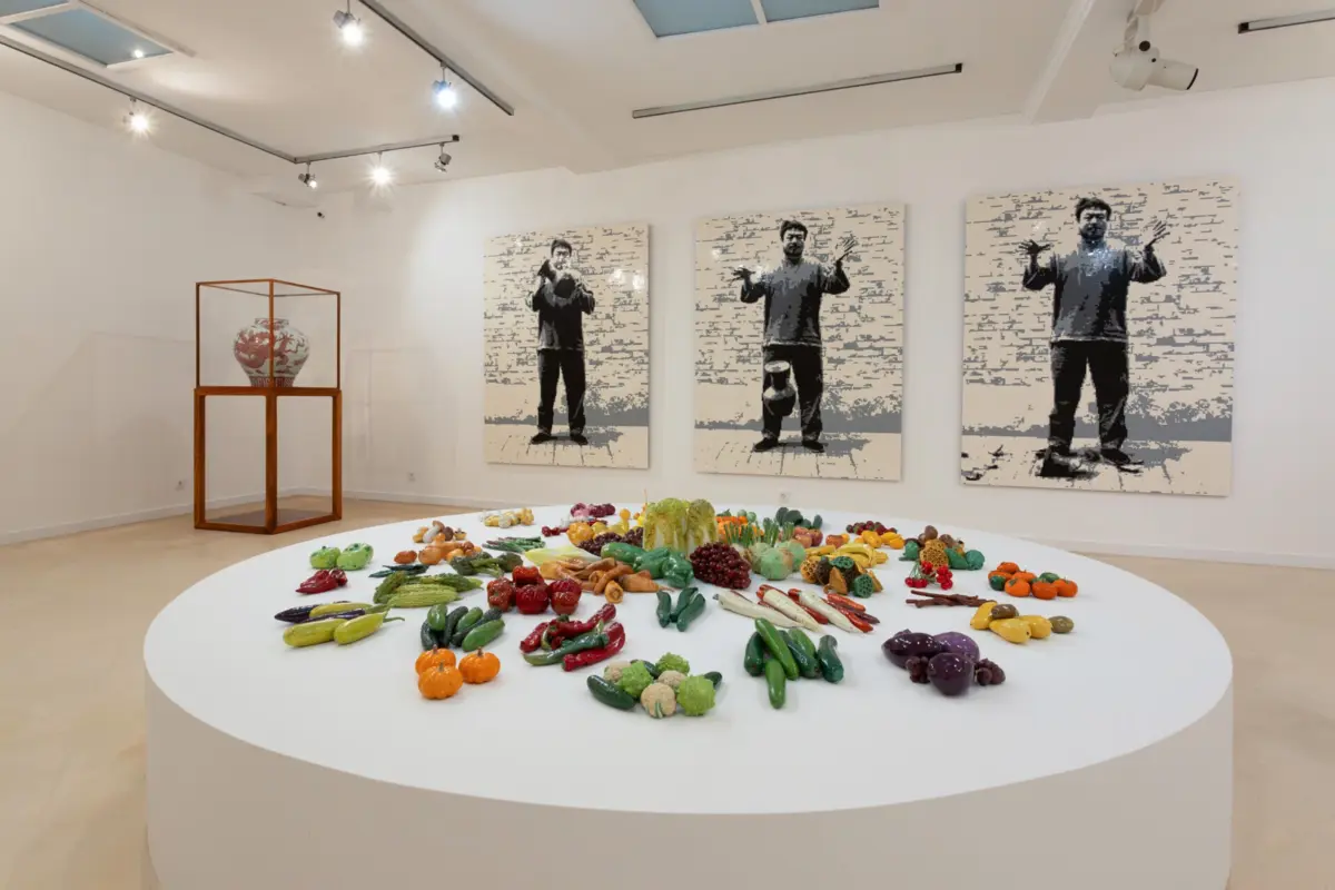 "Pazar", de 2017, é uma das 20 obras que integram a exposição