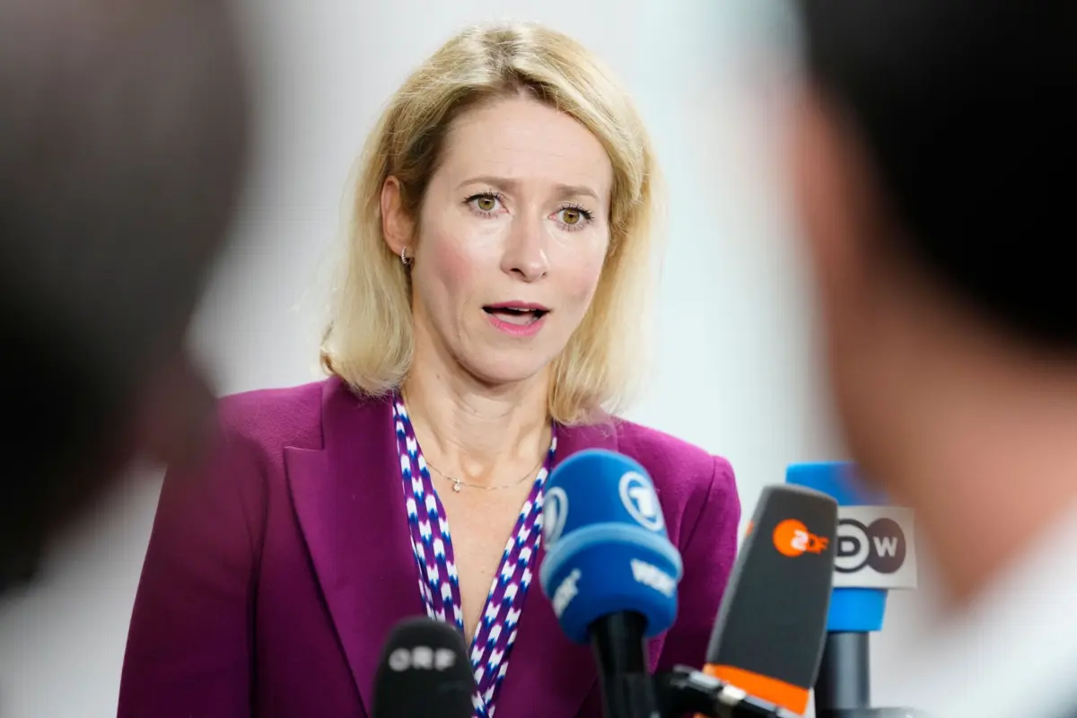 Kaja Kallas, alta-representante da União Europeia (UE) para os Negócios Estrangeiros