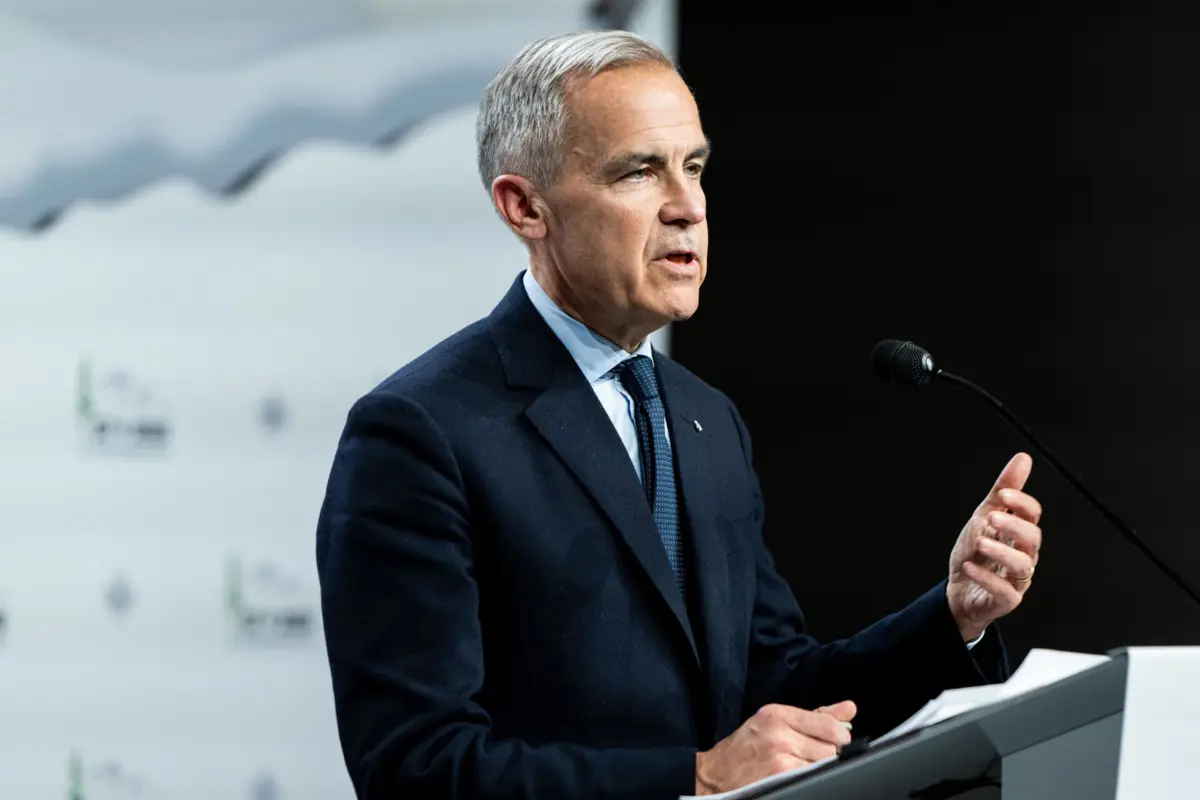 O primeiro-ministro do Canadá, Mark Carney,