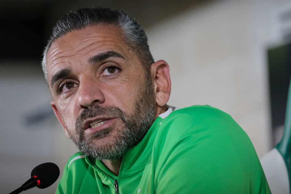 Rui Borges, treinador do Sporting