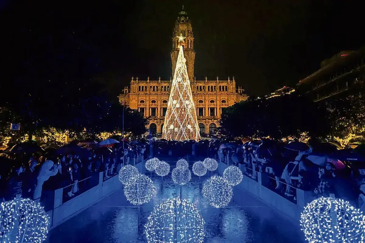 Luzes de Natal do Porto serão ligadas às 18 horas de sábado